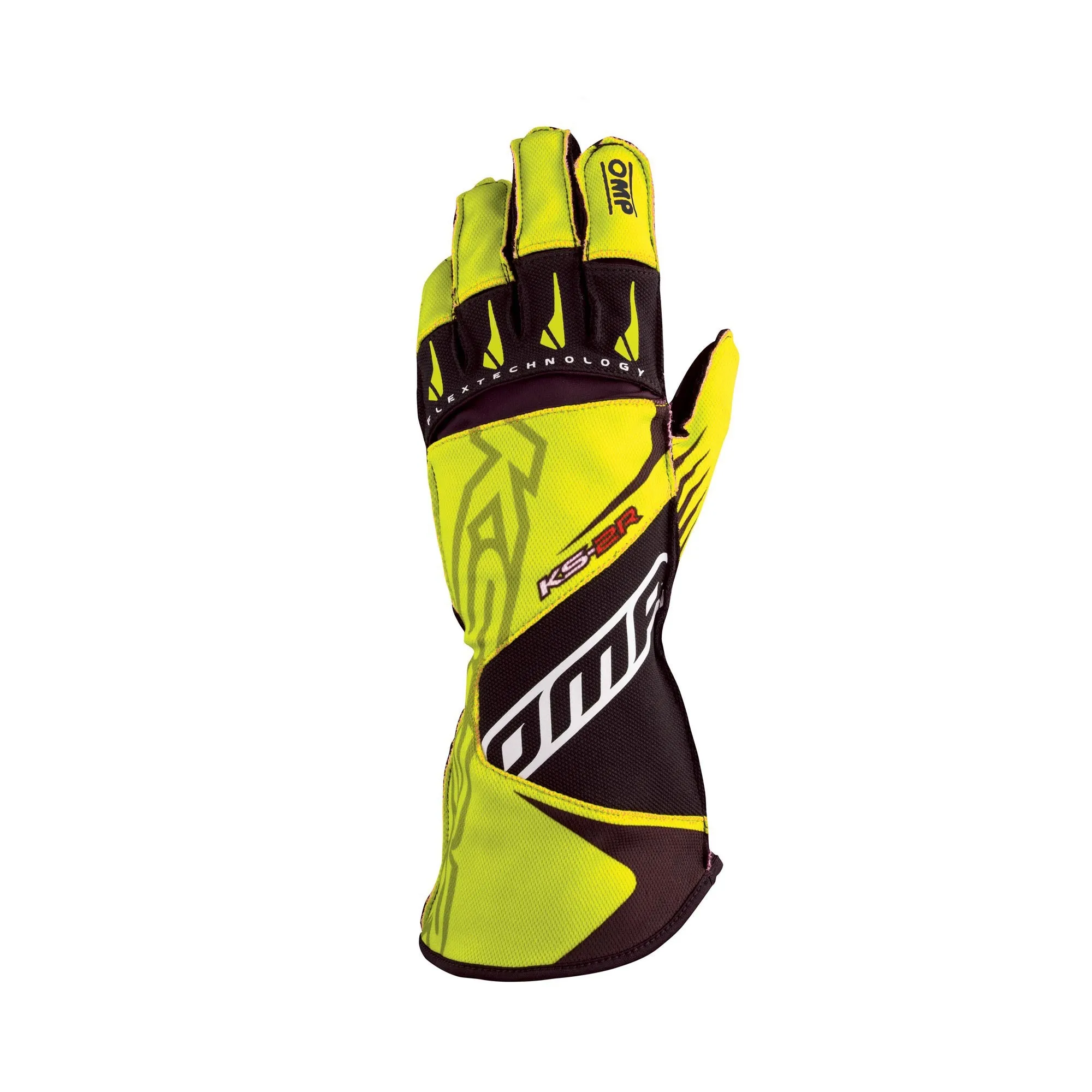 OMP KS-2R Karting Gloves - Black / Navy Blue / Red/Black / White/Red / Yellow