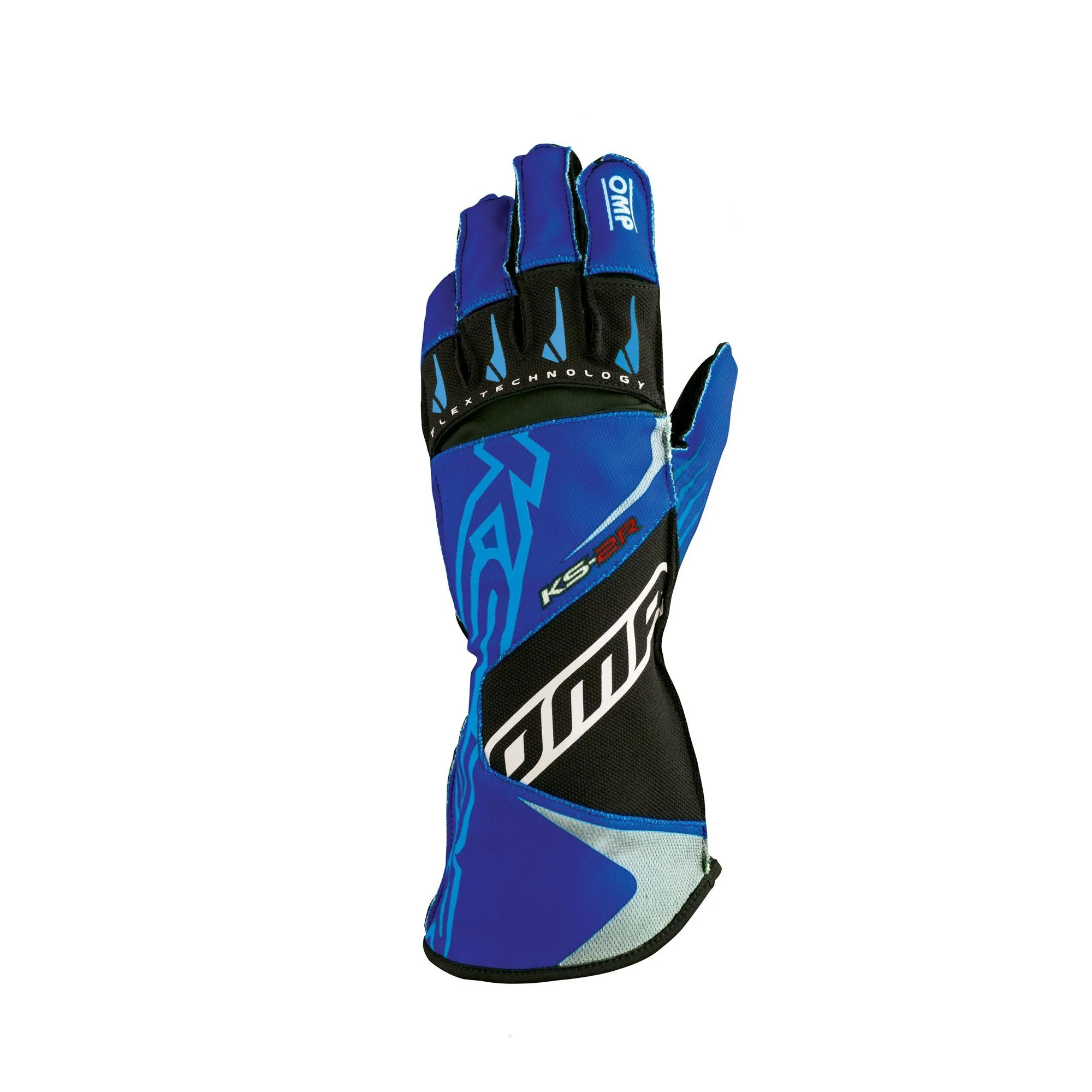 OMP KS-2R Karting Gloves - Black / Navy Blue / Red/Black / White/Red / Yellow
