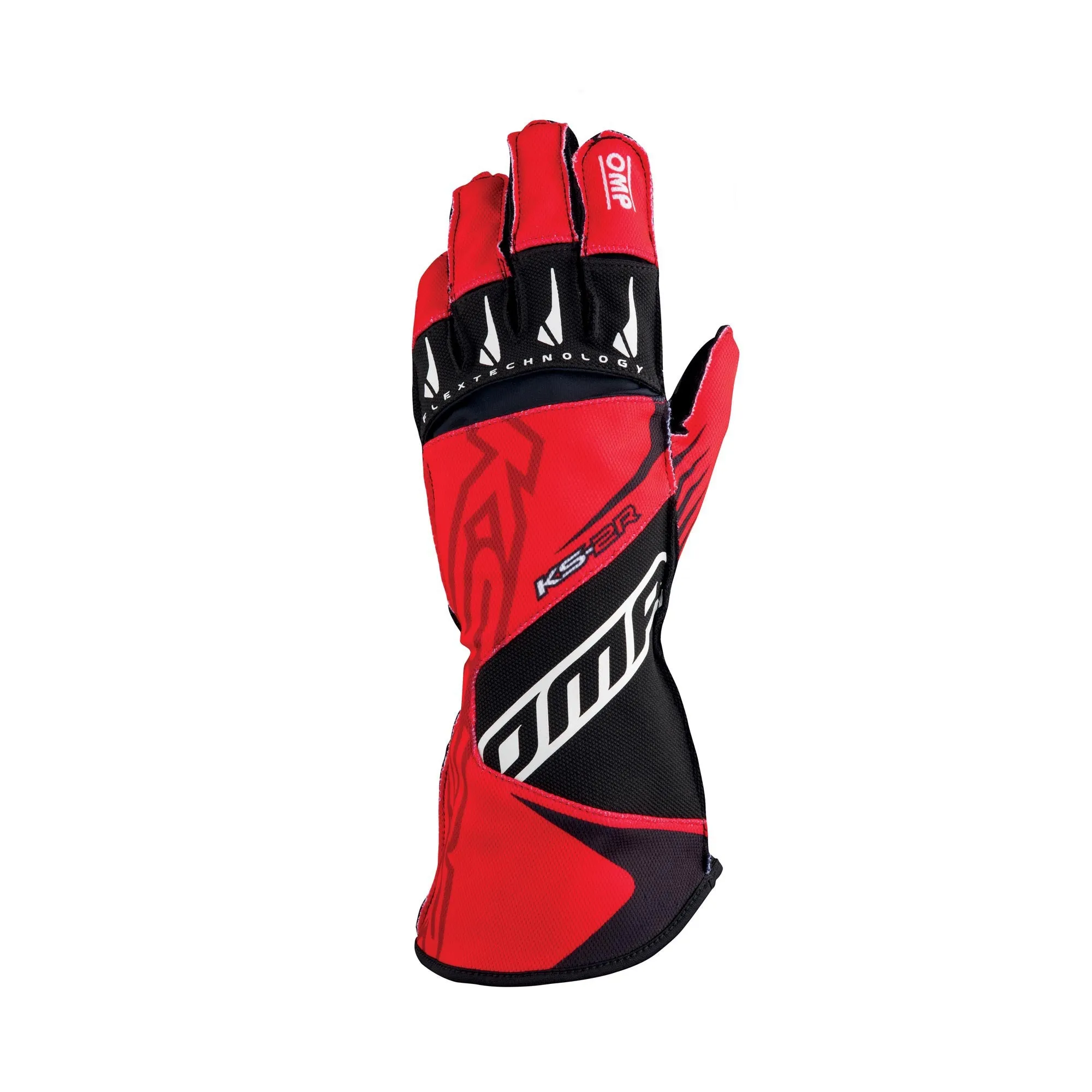 OMP KS-2R Karting Gloves - Black / Navy Blue / Red/Black / White/Red / Yellow
