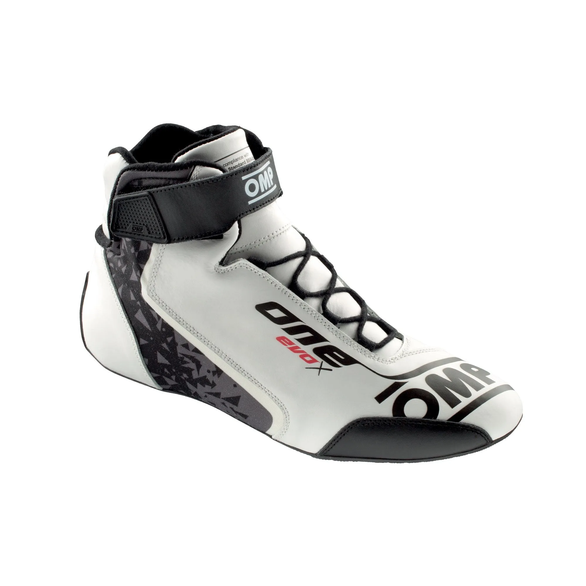 OMP One Evo X Race Boots [Perforated Leather - FIA 8856-2018] Multiple Size & Color Options