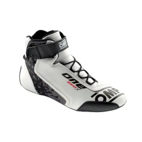 OMP One Evo X Race Boots [Perforated Leather - FIA 8856-2018] Multiple Size & Color Options