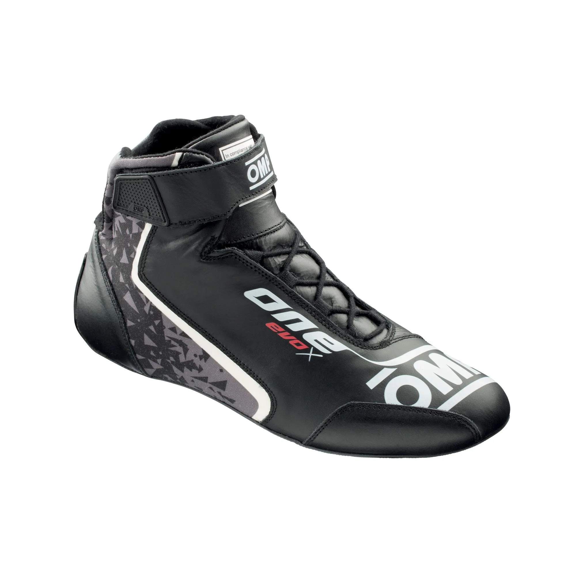 OMP One Evo X Race Boots [Perforated Leather - FIA 8856-2018] Multiple Size & Color Options