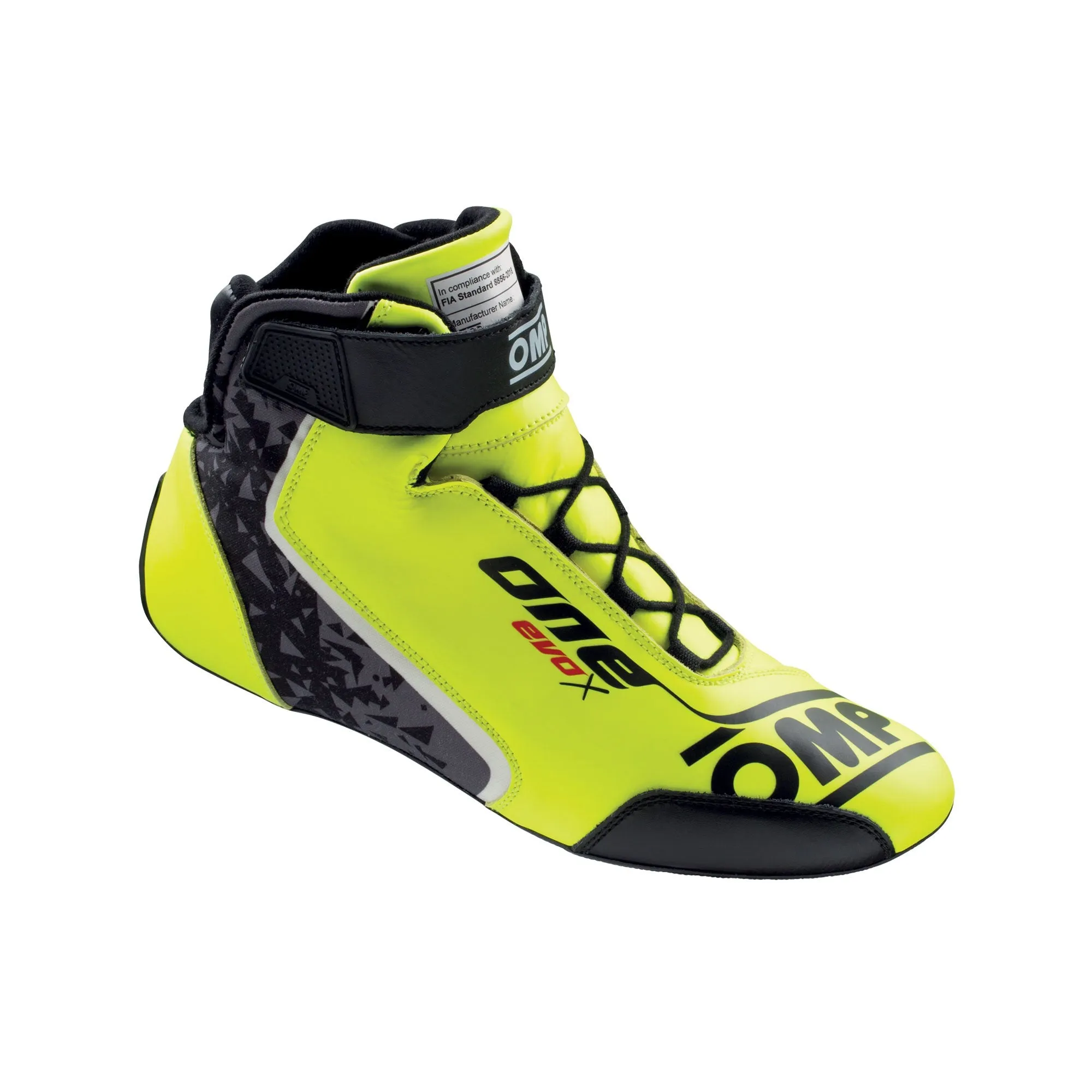 OMP One Evo X Race Boots [Perforated Leather - FIA 8856-2018] Multiple Size & Color Options