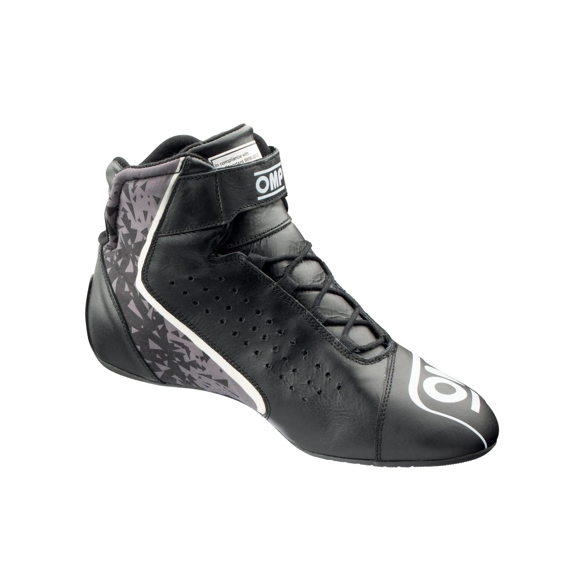 OMP One Evo X Race Boots [Perforated Leather - FIA 8856-2018] Multiple Size & Color Options