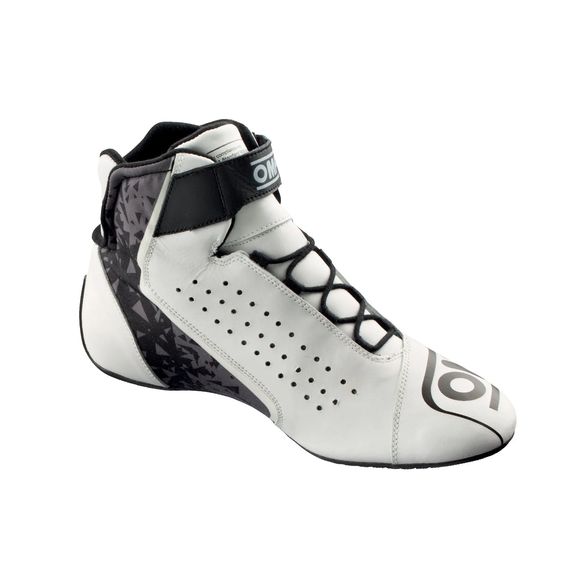 OMP One Evo X Race Boots [Perforated Leather - FIA 8856-2018] Multiple Size & Color Options