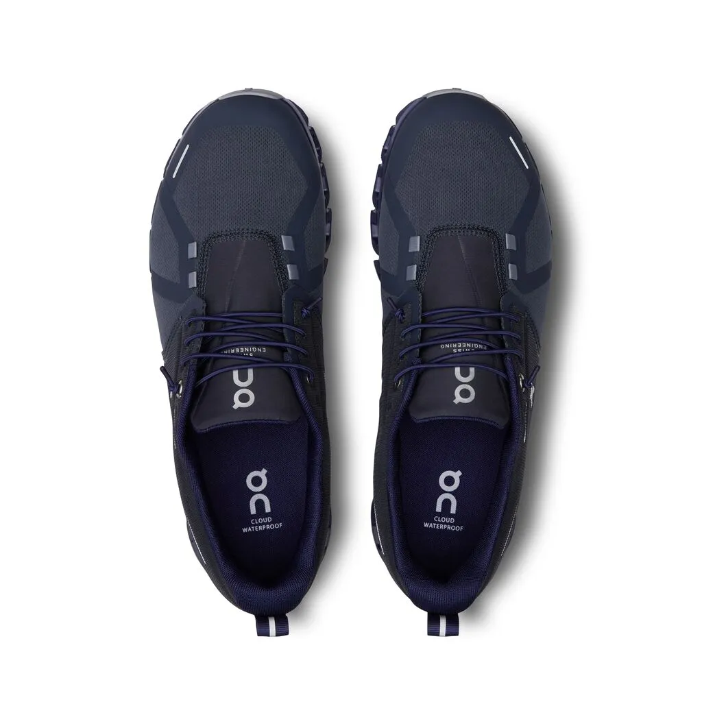 On Running Cloud 5 Waterproof (Mens) - Navy/Ink