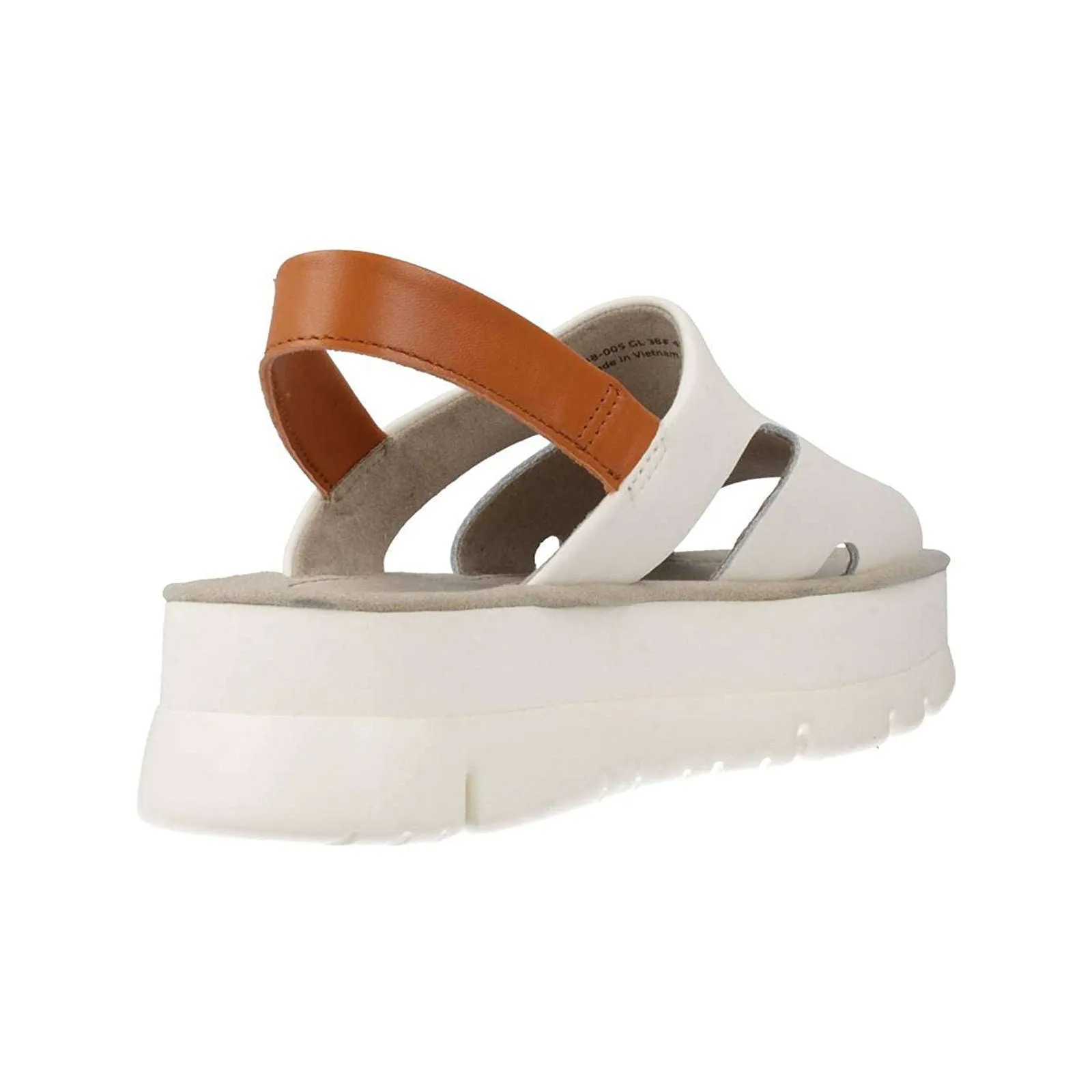 Oruga Up Calfskin Leather Women's Open-Toe Sandals