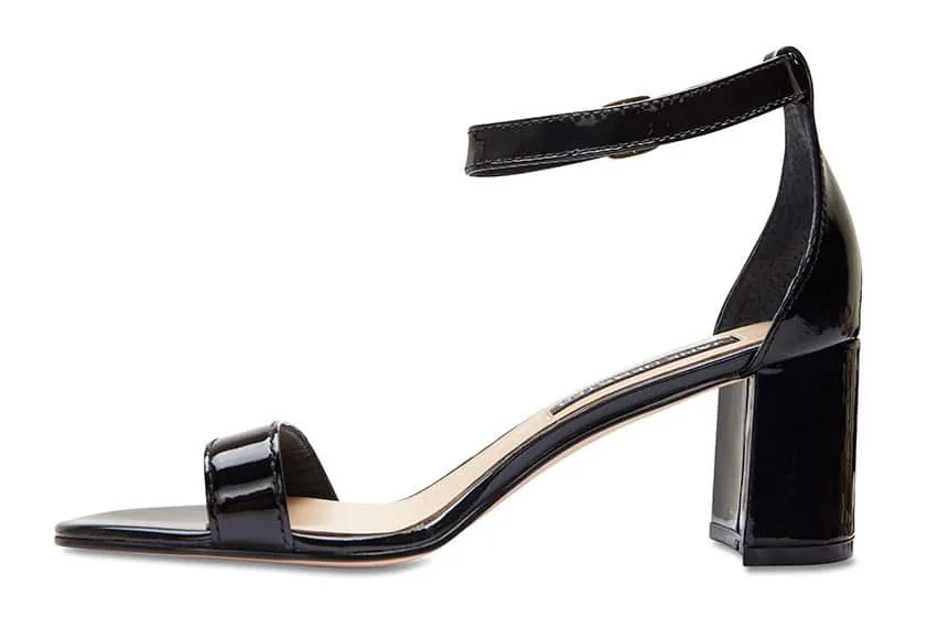 Parade Heel in Black Patent