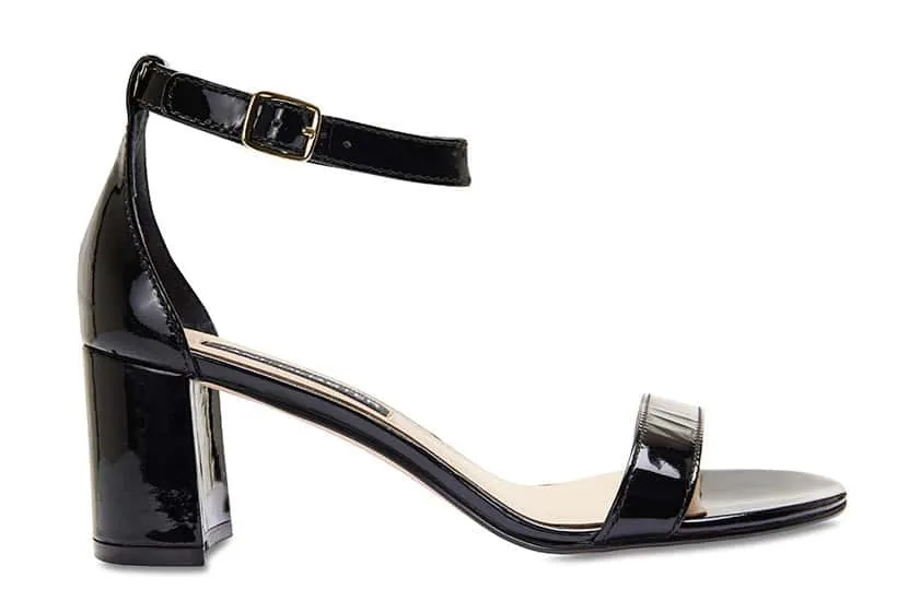 Parade Heel in Black Patent