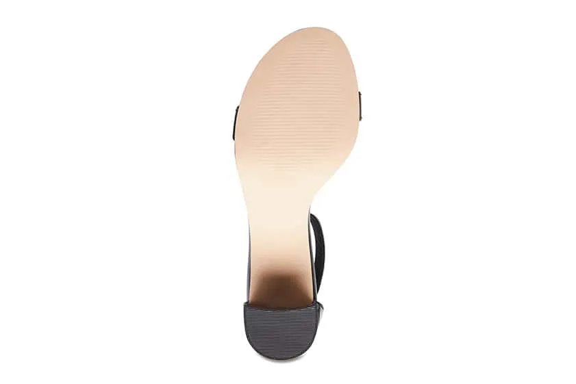 Parade Heel in Black Patent