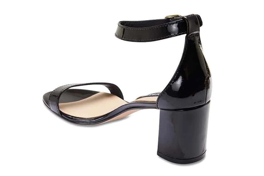 Parade Heel in Black Patent