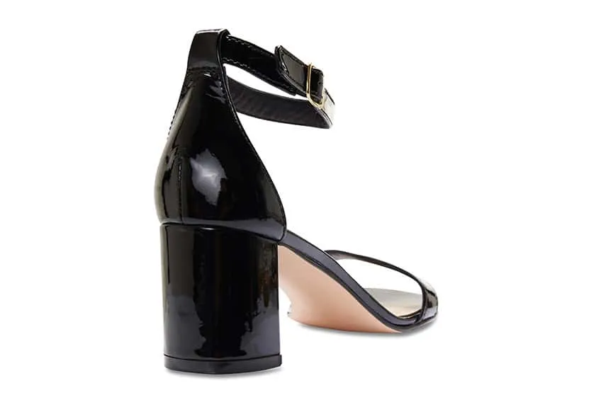 Parade Heel in Black Patent