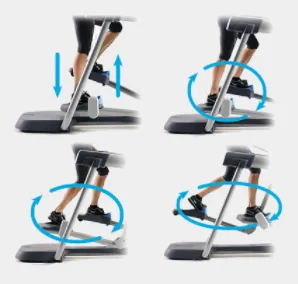 PRECOR AMT 835 BLACK PEARL
