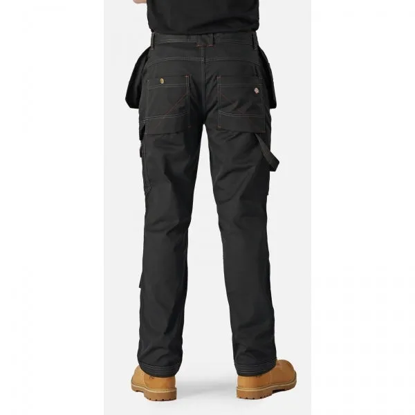 REDHAWK Mens Regular Trousers Black
