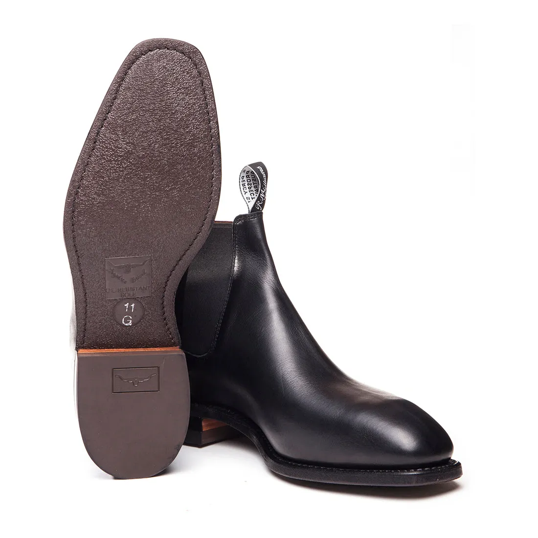 R.M. Williams Comfort Craftsman Yearling - Black