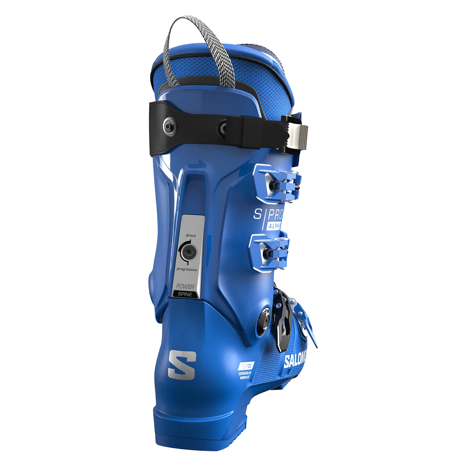 Salomon Men's S/Pro Alpha 130 Ski Boot 2025 Race Blue/White
