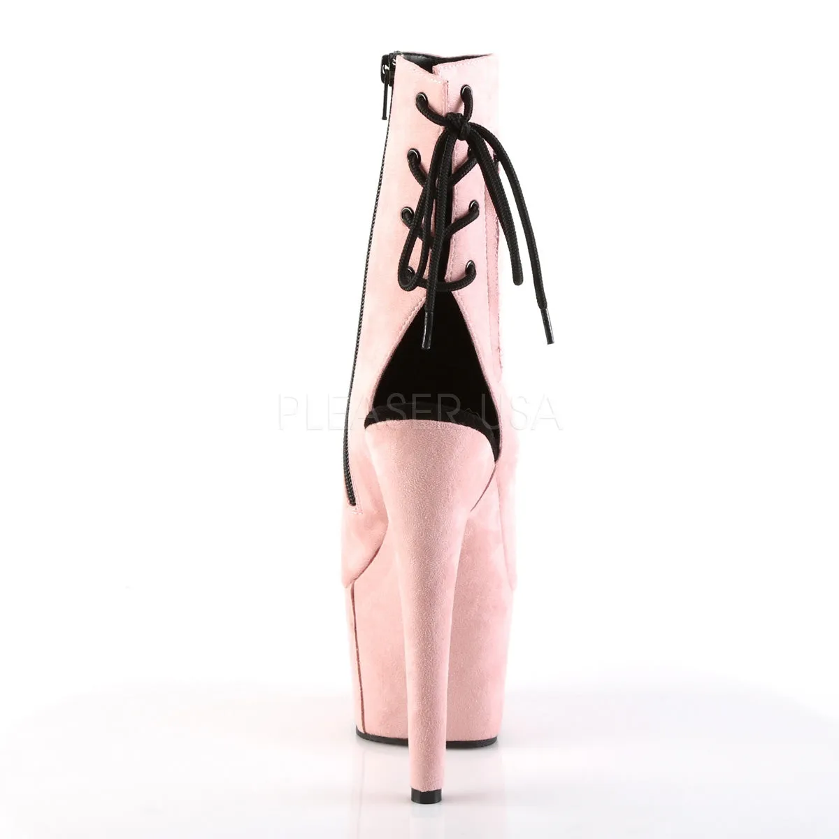 Sexy and Know It Pink Faux Suede Boots