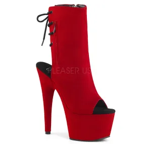 Sexy and Know It Red Faux Suede Boots