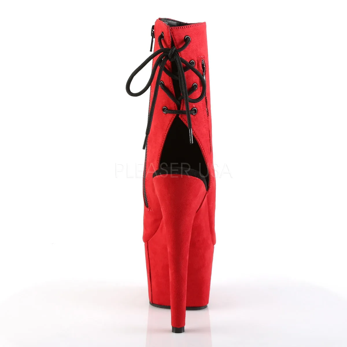 Sexy and Know It Red Faux Suede Boots