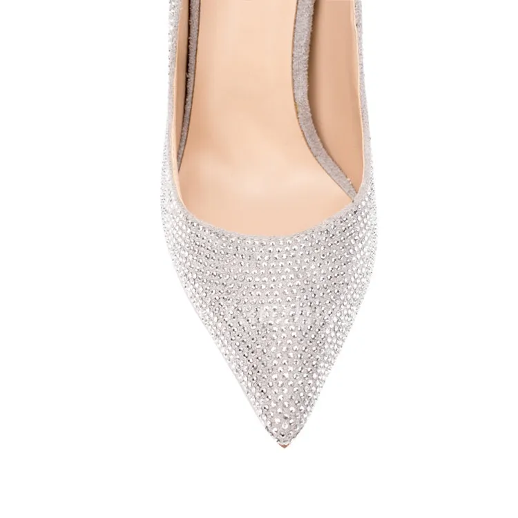 Soulmates Bridal Shop / Wedding Luxury Rhinestone Women High Stiletto Heel