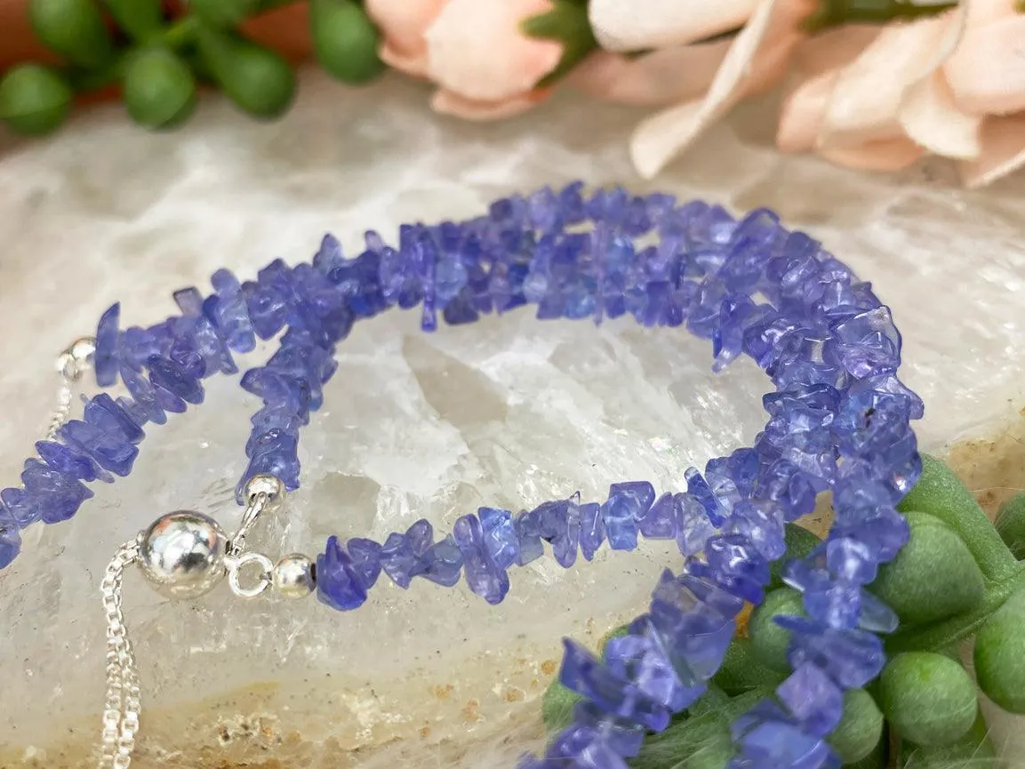 Sterling Silver Tanzanite Bracelet