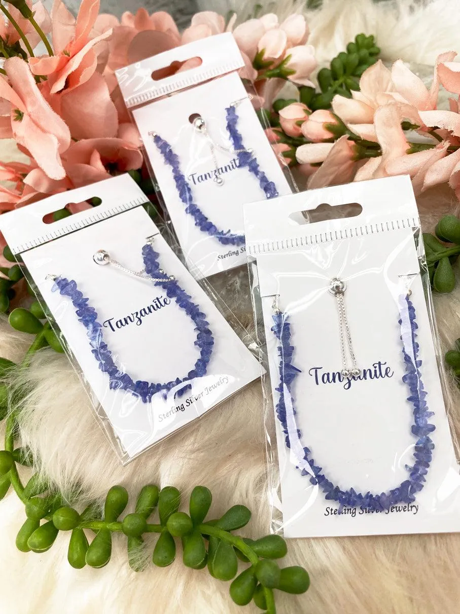 Sterling Silver Tanzanite Bracelet
