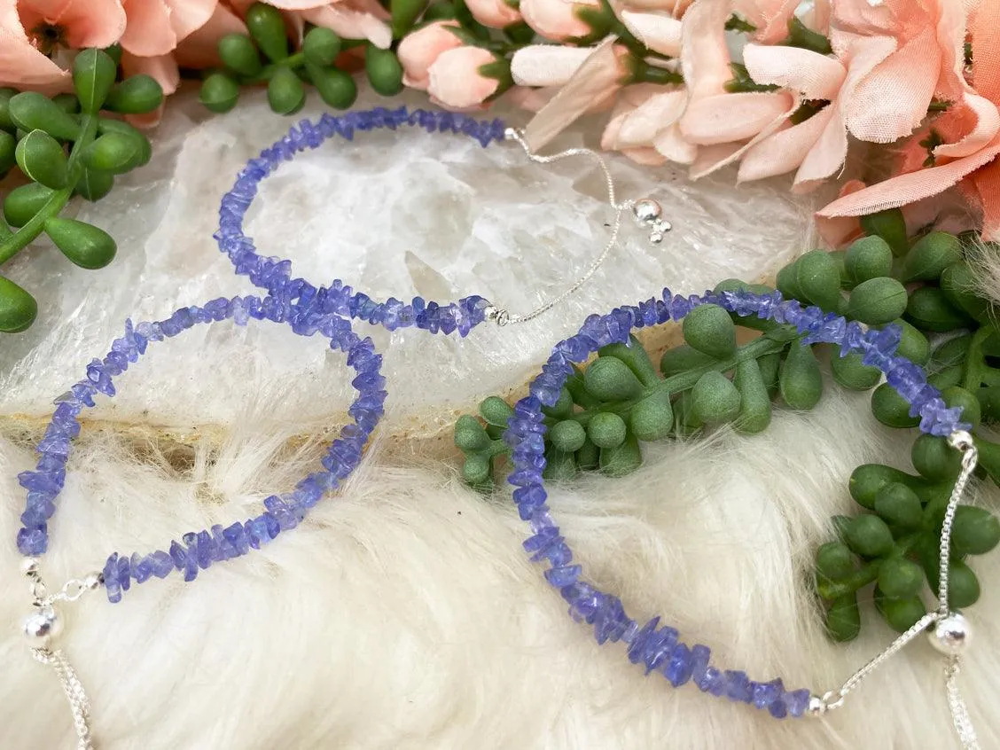 Sterling Silver Tanzanite Bracelet