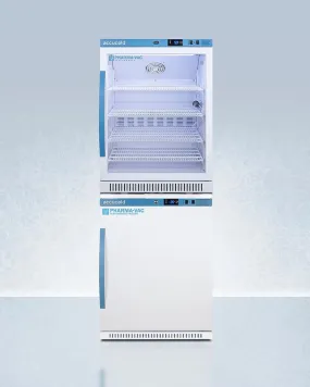 Summit ARG6PVAFZ5PVBIADASTACK 24" Wide Performance Series All-refrigerator/all-freezer Combination