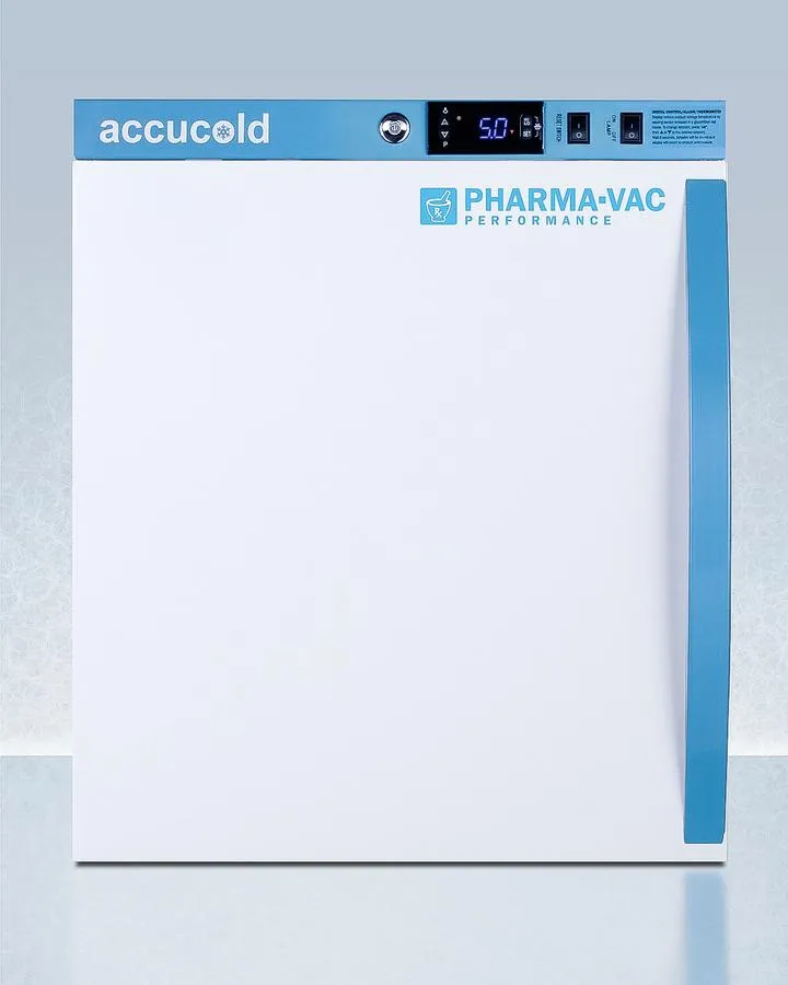 Summit ARS2PV456LHD 2 CU.FT. Compact Vaccine Refrigerator, Certified To Nsf/ansi 456 Vaccine Storage Standard