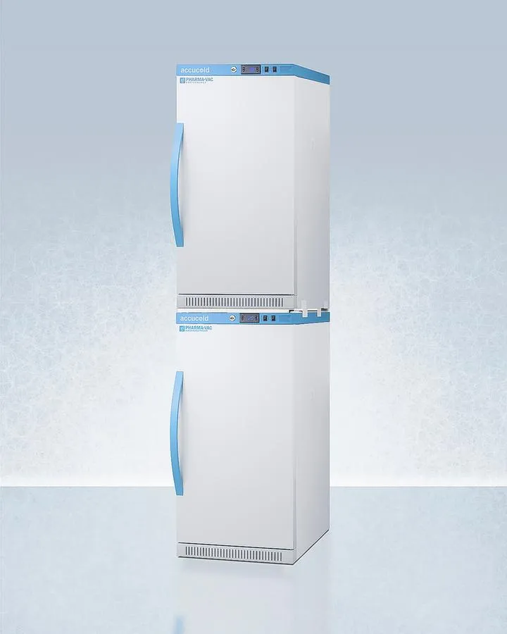 Summit ARS32PVBIADAAFZ2PVBIADASTACK 20" Wide Performance Series All-refrigerator/all-freezer Combination