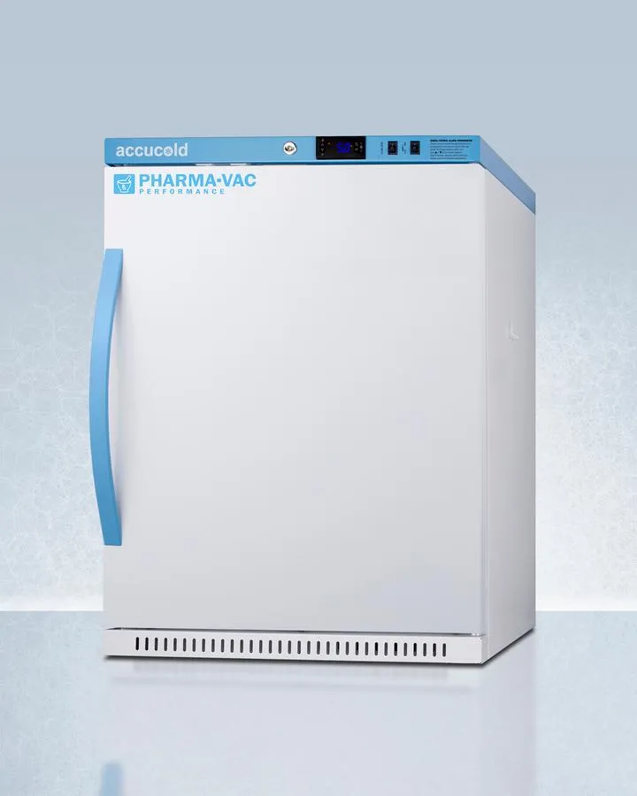 Summit ARS62PVBIADADR 6 CU.FT. ADA Height Vaccine Refrigerator, With Removable Drawers