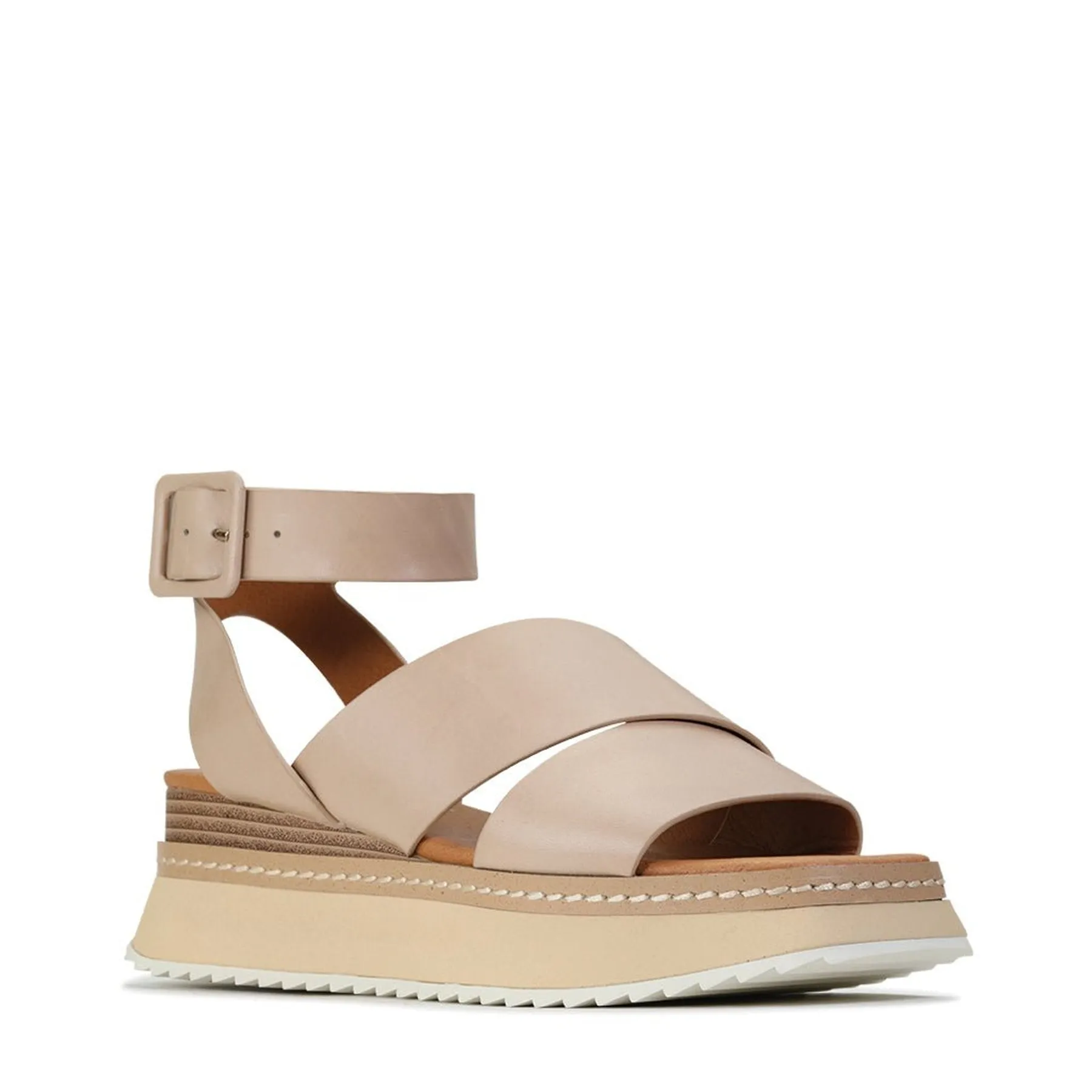 TONALITY PLATFORM SANDALS LEATHER