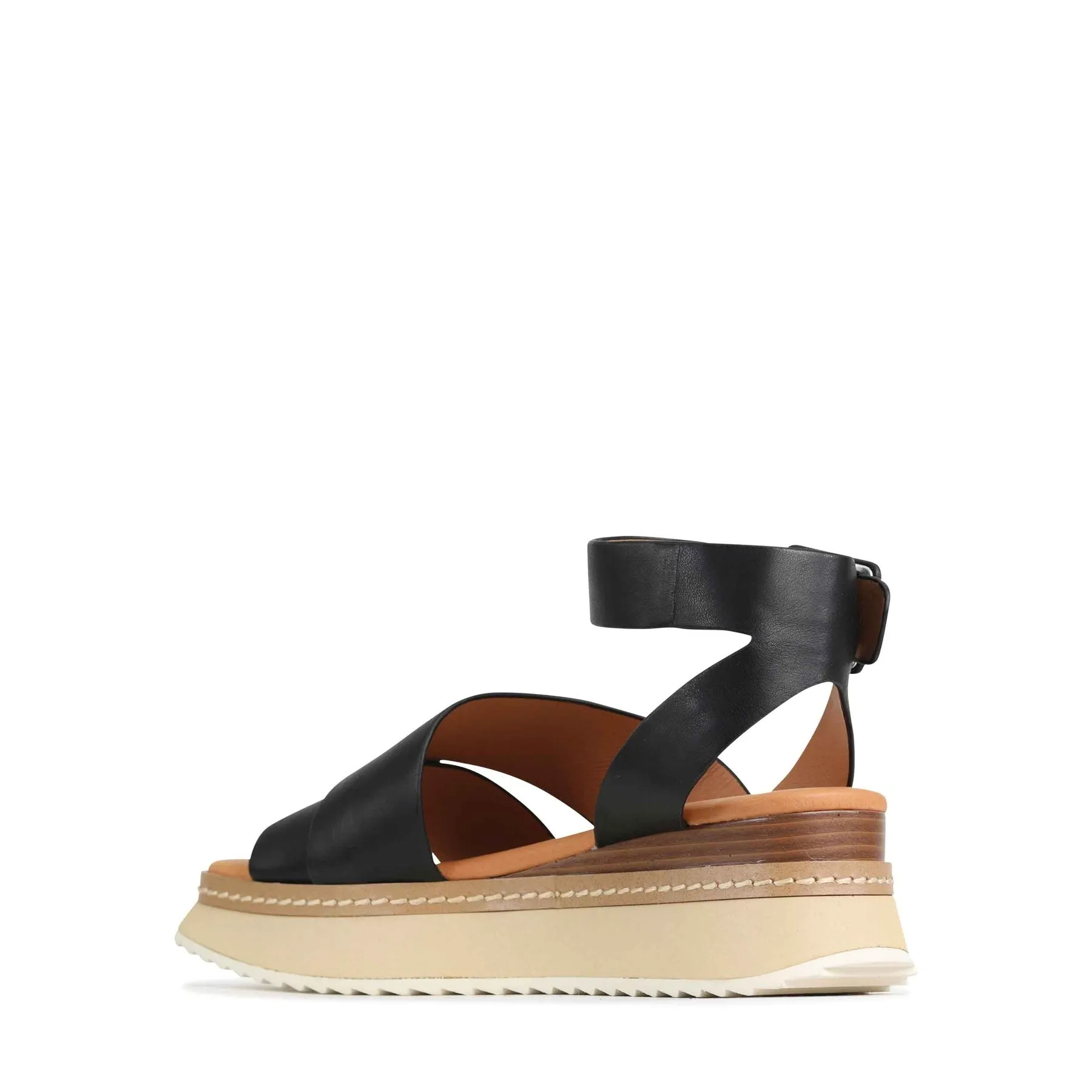 TONALITY PLATFORM SANDALS LEATHER