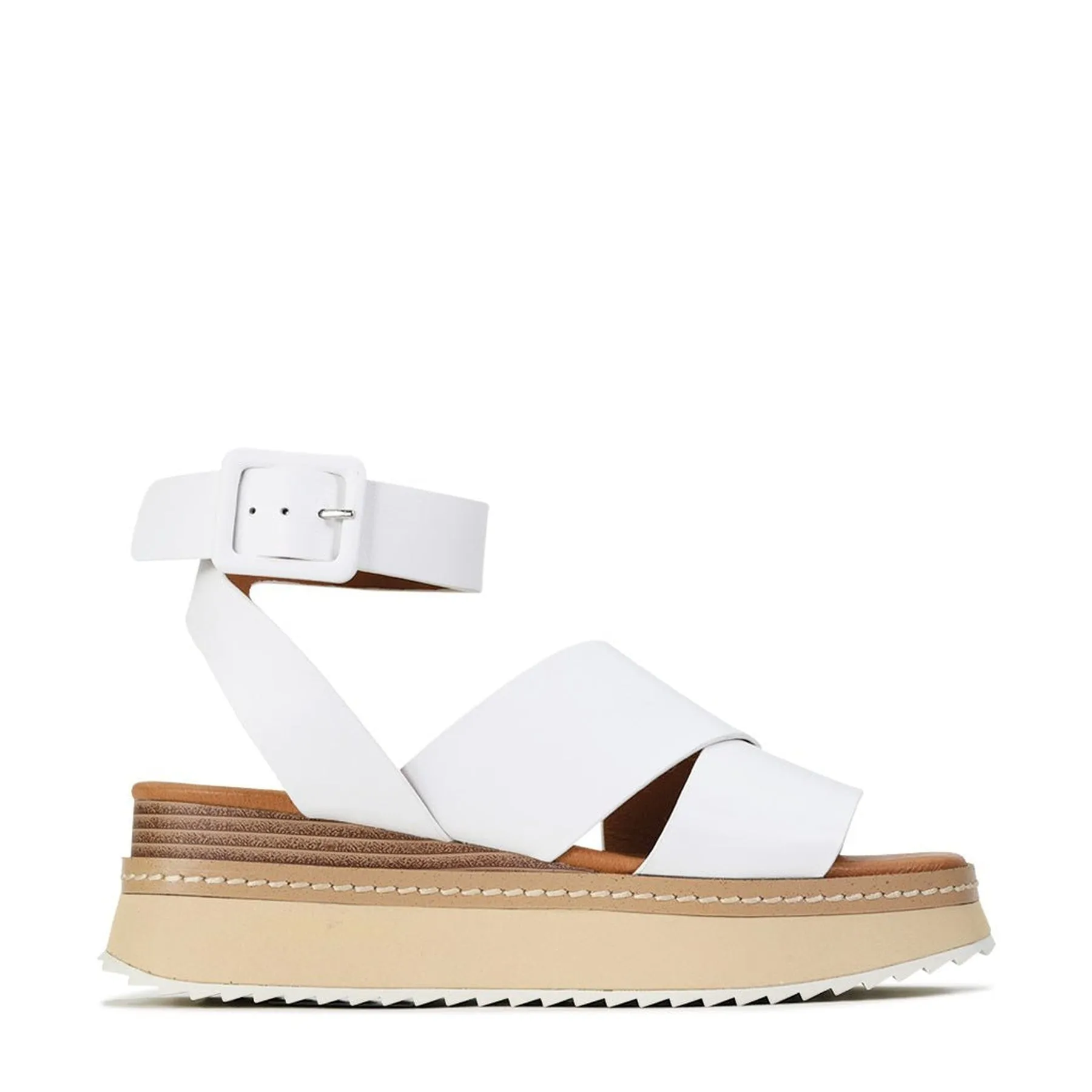 TONALITY PLATFORM SANDALS LEATHER
