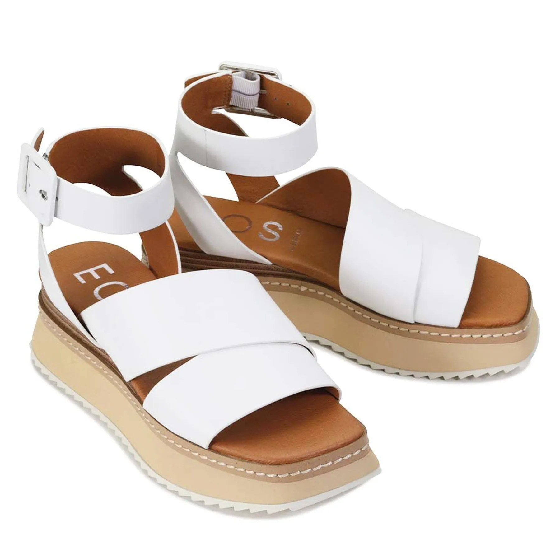 TONALITY PLATFORM SANDALS LEATHER