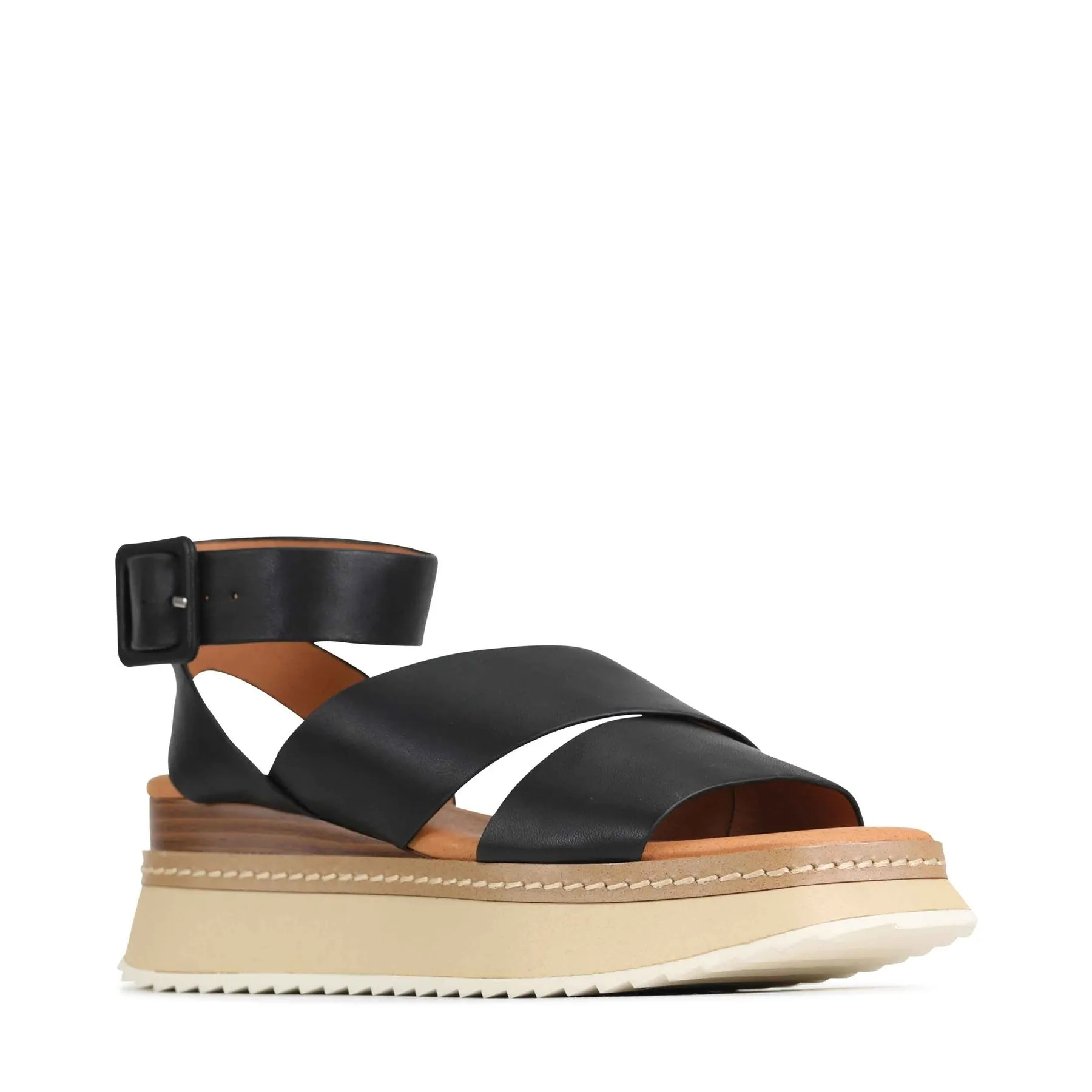 TONALITY PLATFORM SANDALS LEATHER