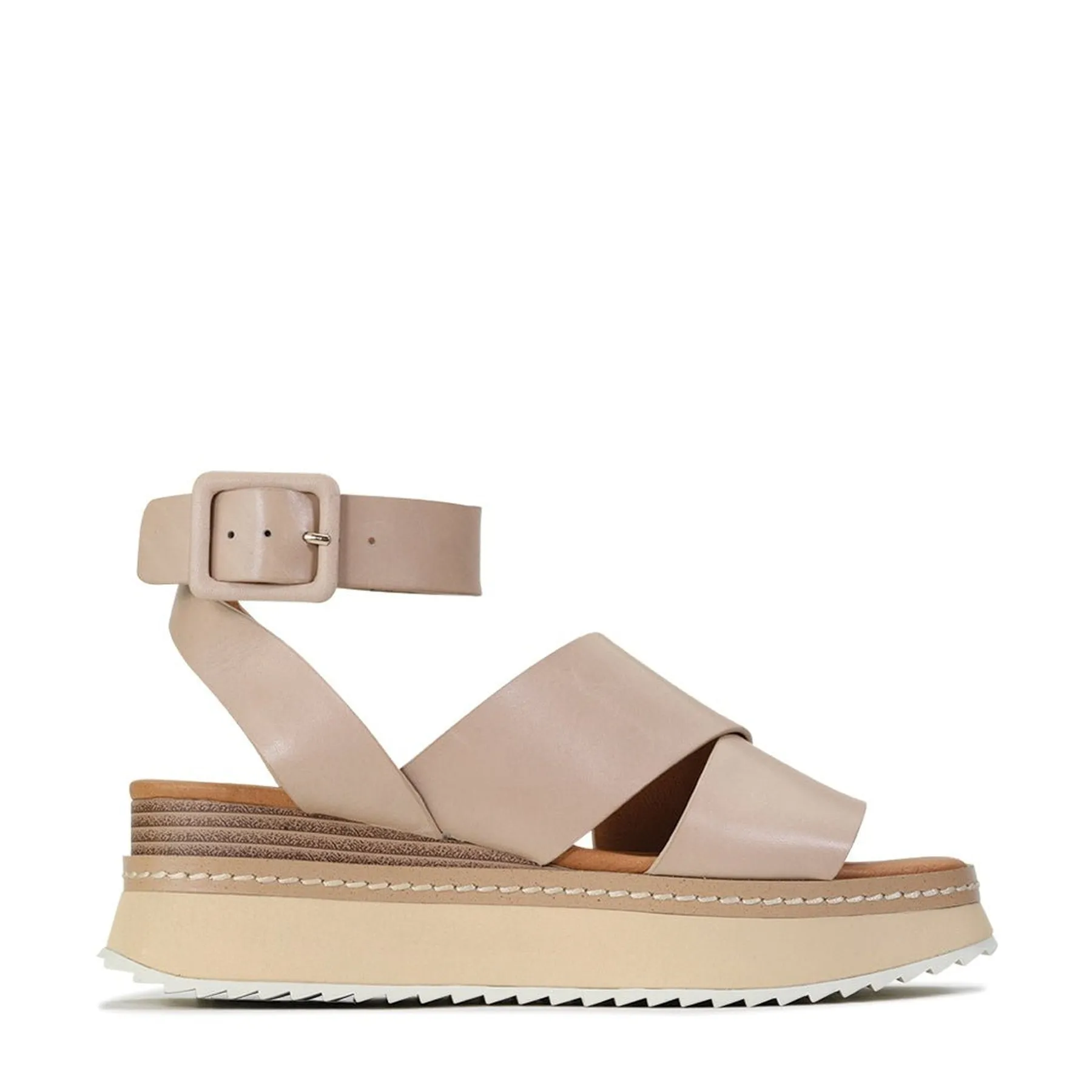 TONALITY PLATFORM SANDALS LEATHER