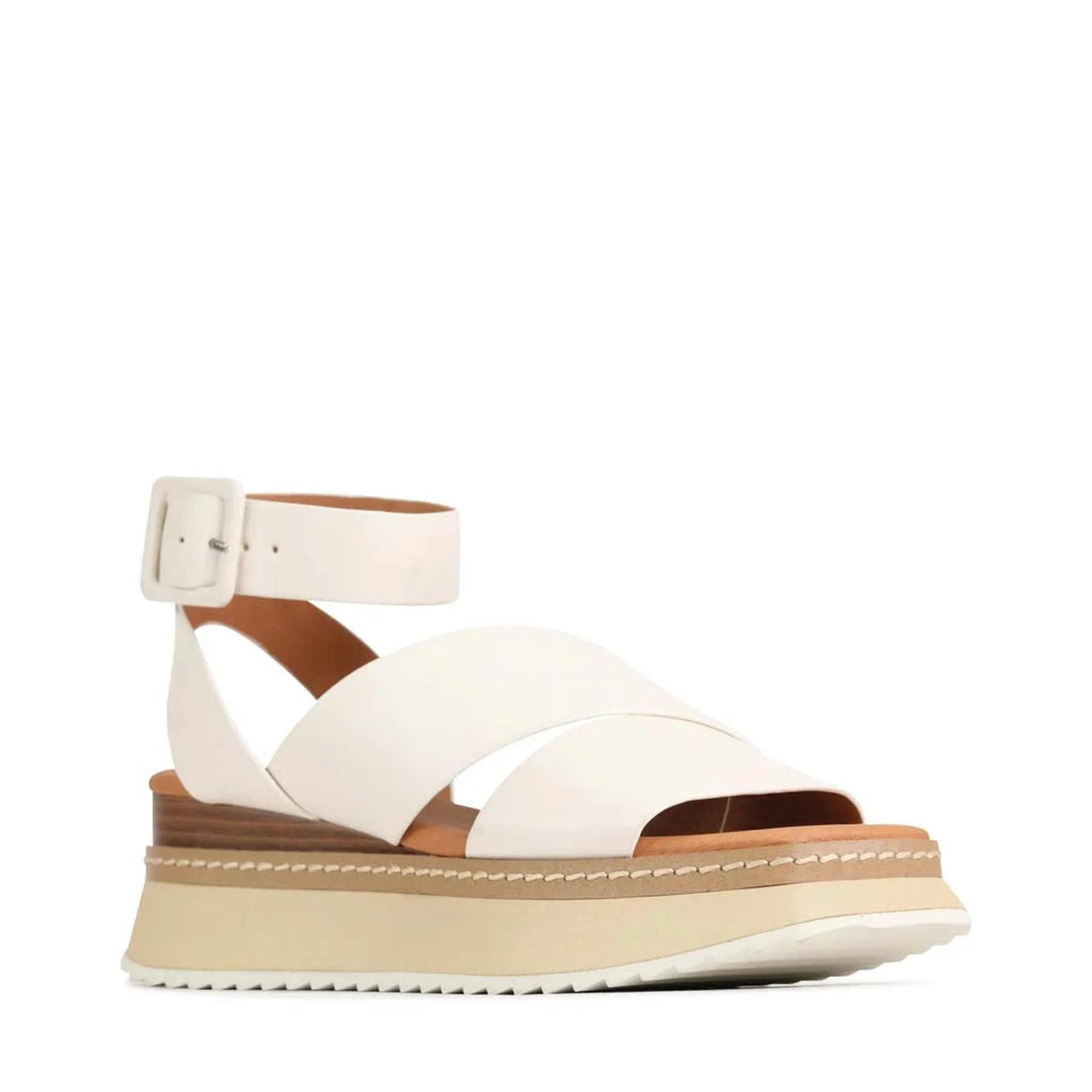 TONALITY PLATFORM SANDALS LEATHER