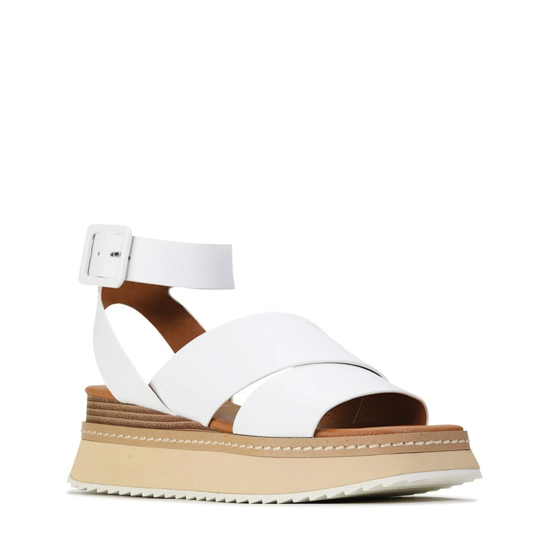 TONALITY PLATFORM SANDALS LEATHER