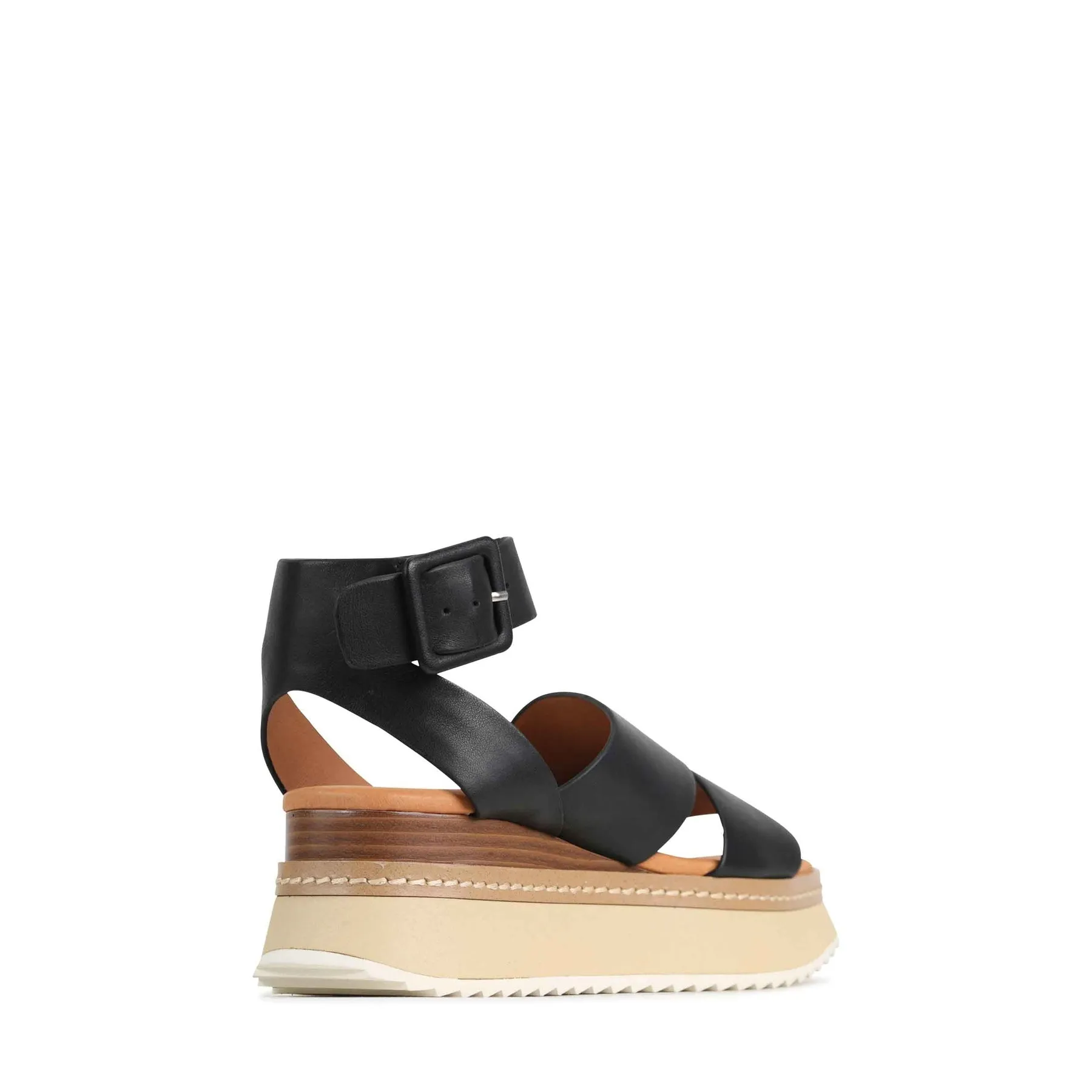 TONALITY PLATFORM SANDALS LEATHER