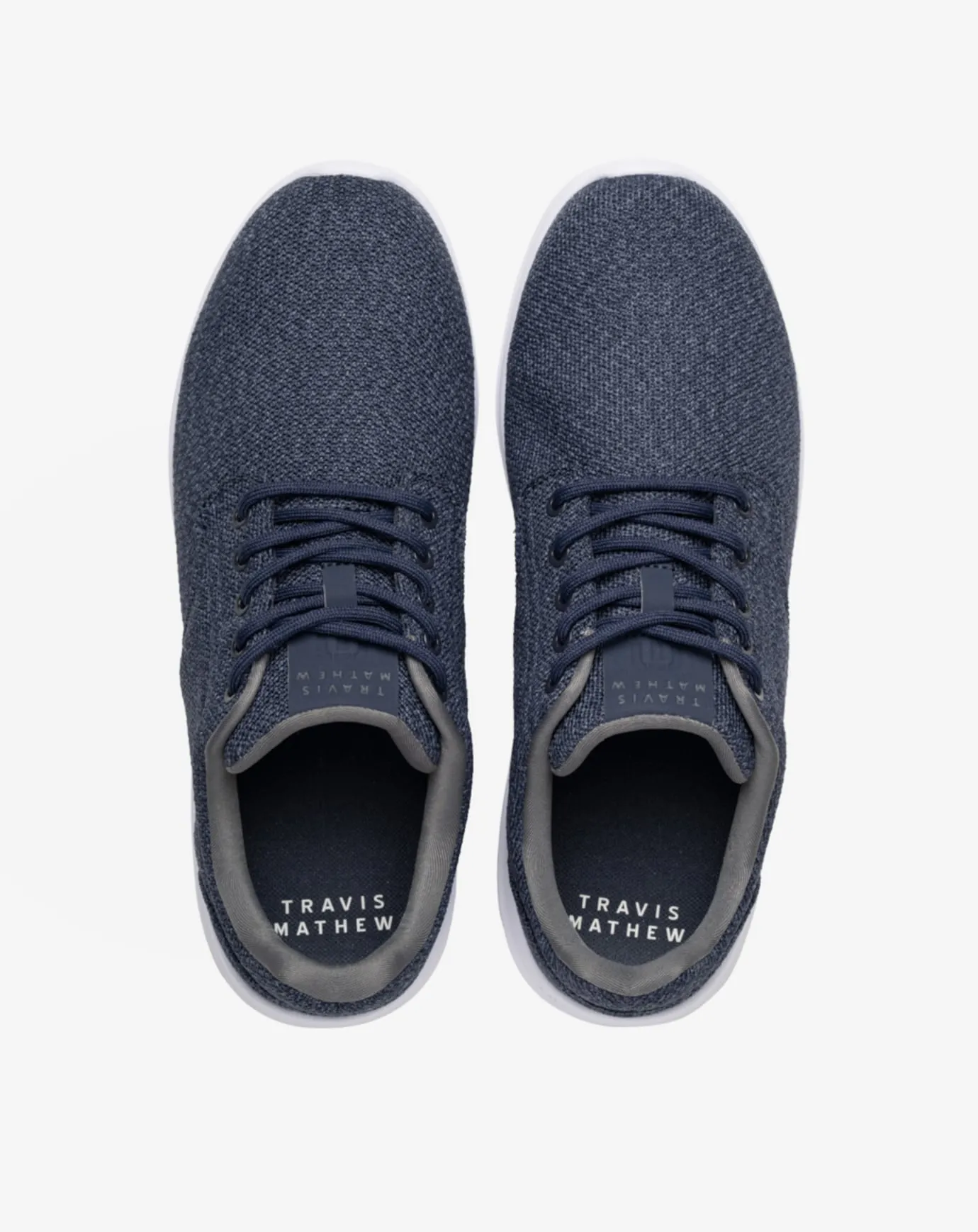 Travis Mathew Daily Knit Heather Mood Indigo