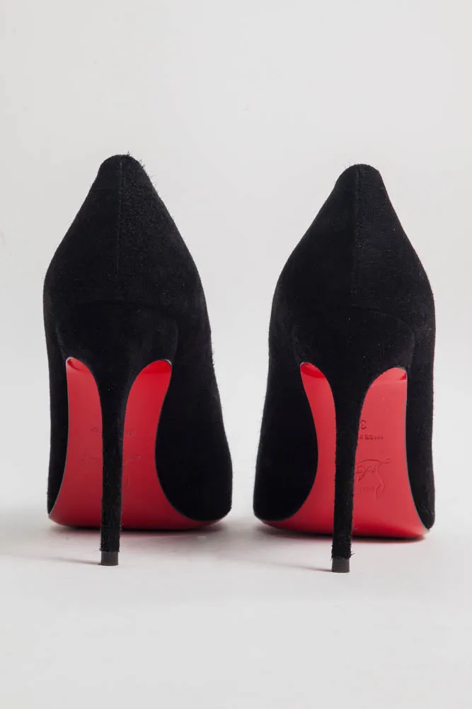VNECK SUEDE STILETTOS