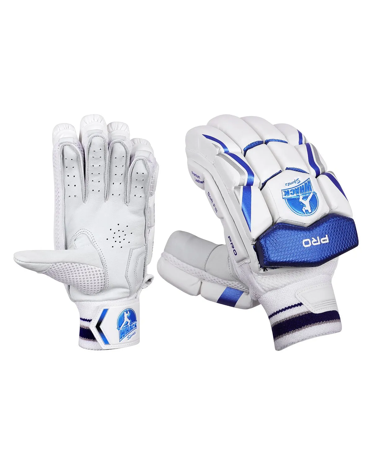 WHACK Pro Grade 1 Cricket Batting Gloves - Adult