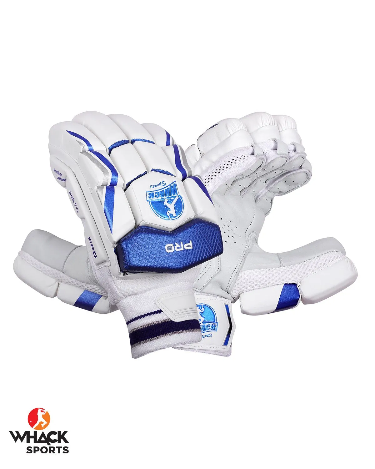 WHACK Pro Grade 1 Cricket Batting Gloves - Adult