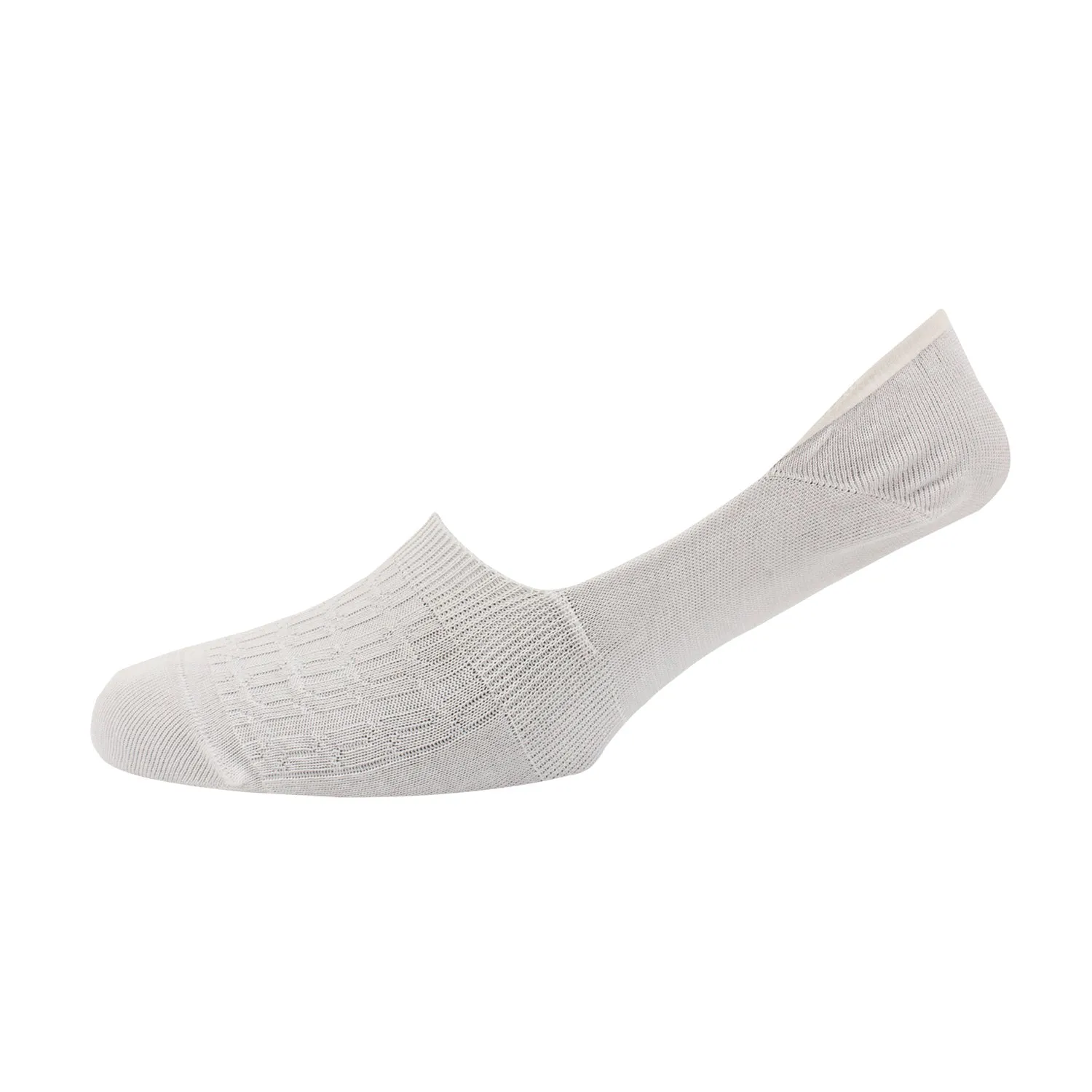 Women's Cable Mercerised Cotton Invisible Socks