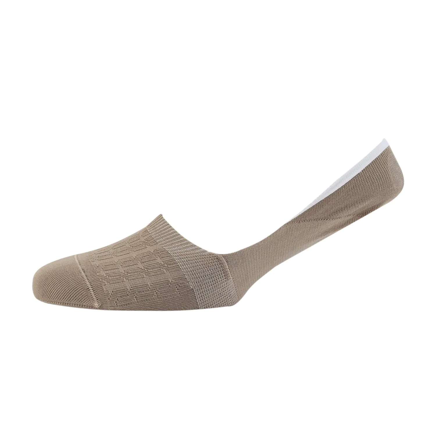 Women's Cable Mercerised Cotton Invisible Socks