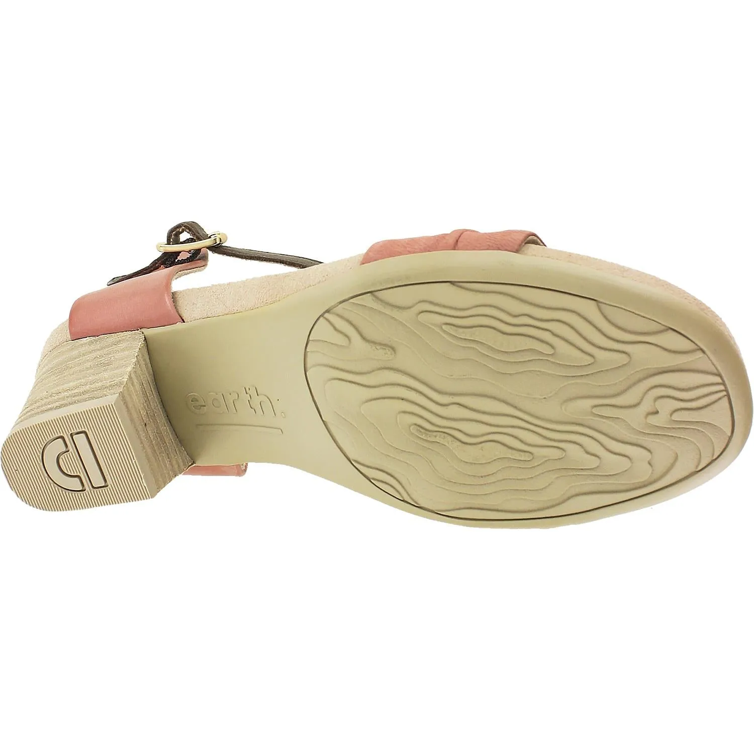 Women's Earth Symphony Red/Bark Nubuck/Leather