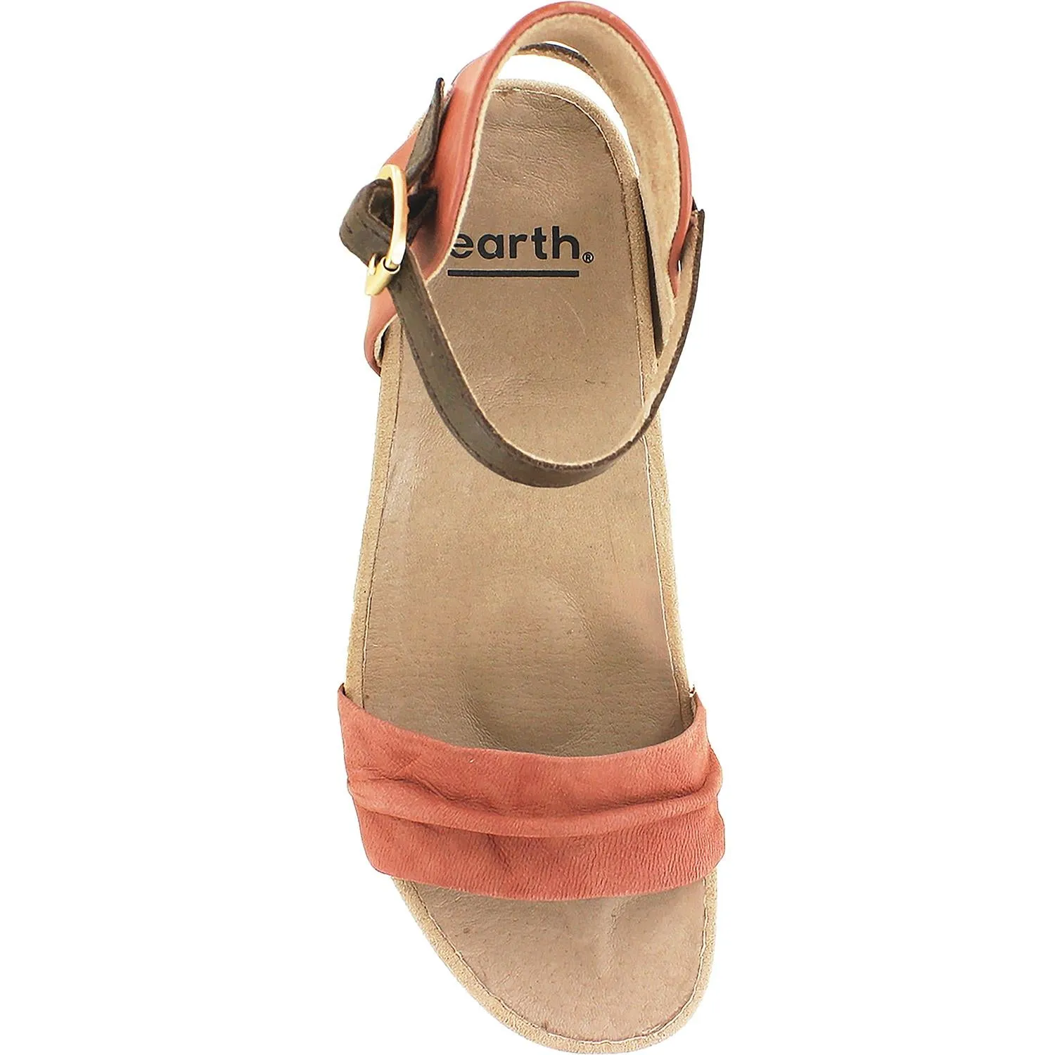 Women's Earth Symphony Red/Bark Nubuck/Leather