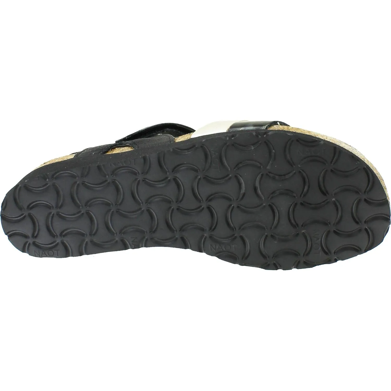 Women's Naot Kayla Caviar/Grey Cheetah/Gold Leather