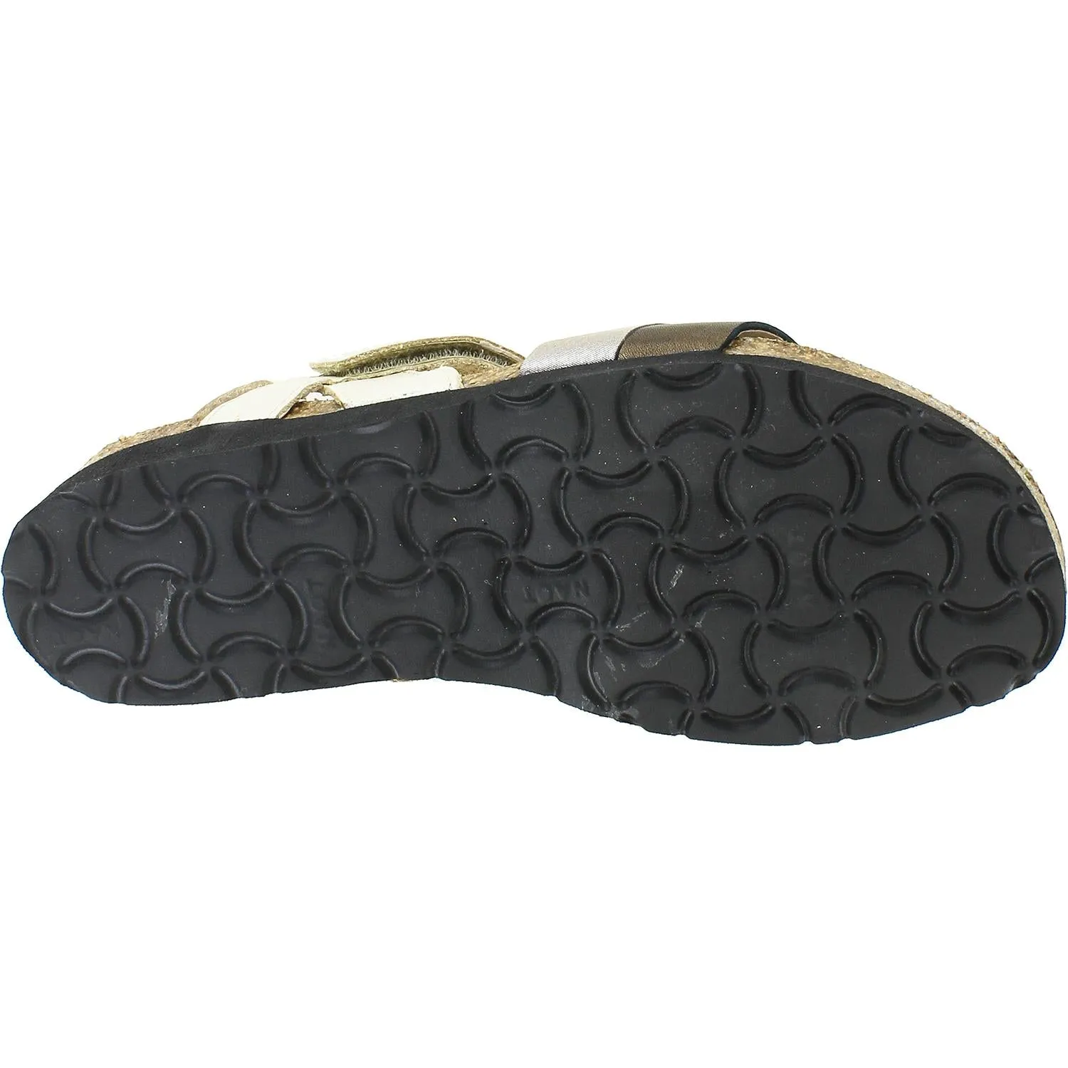 Women's Naot Kayla Gold/Silver/Grecian Gold Leather